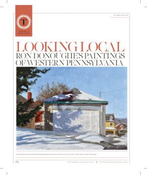 Ron Donoughe's Paintings of Western Pennsylvania