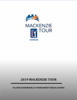 2019 Mackenzie Tour