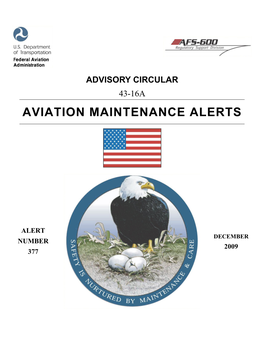 Aviation Maintenance Alerts