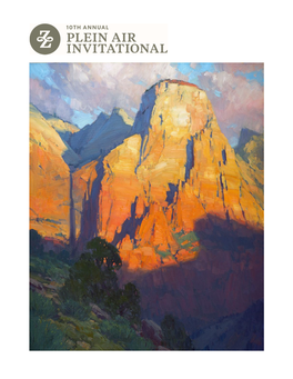 Outdoor Painters See the Light at Zion Plein Air Invitational