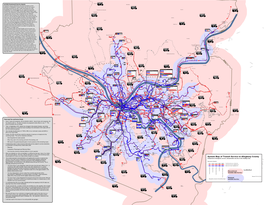 System Map of Transit Service in Allegheny County