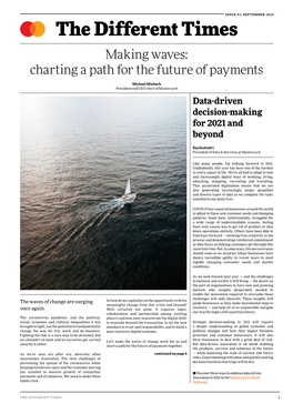 The Different Times Making Waves: Charting a Path for the Future of Payments