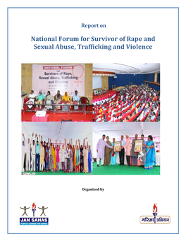 National Forum for Survivor of Rape and Sexual Abuse, Trafficking and Violence
