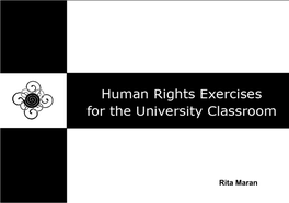 Human Rights Exercises for the University Classroom