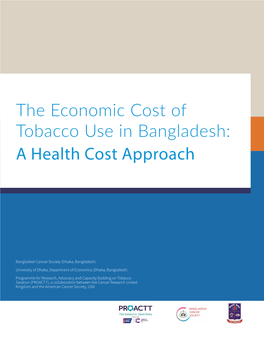 Bangladesh Health Cost Full Report 2020