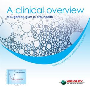 Of Sugarfree Gum in Oral Health