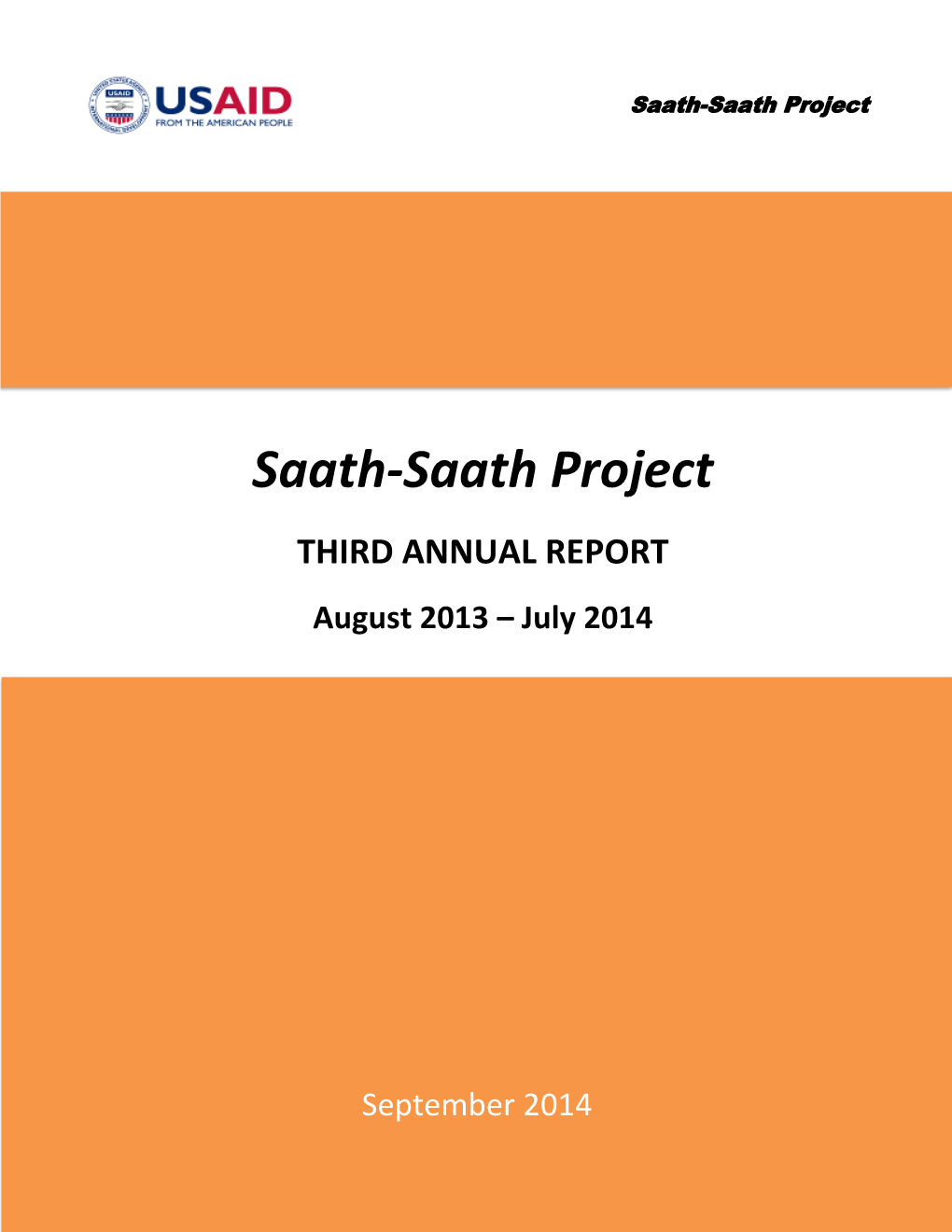 Saath-Saath Project