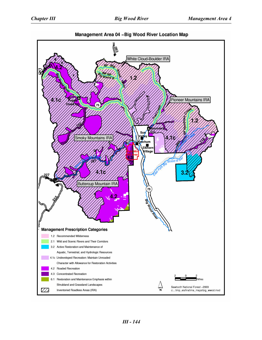 Chapter III Big Wood River Management Area 4