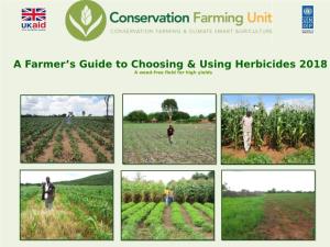 A Farmer's Guide to Choosing & Using Herbicides 2018
