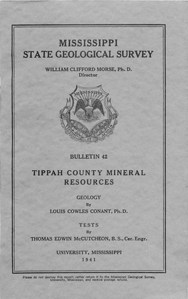 Tippah County Mineral Resources