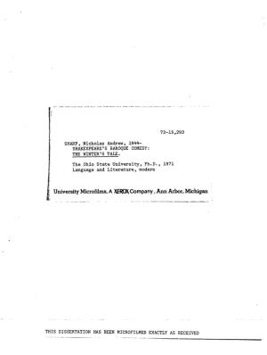 University Microfilms, a XERQ\Company, Ann Arbor, Michigan