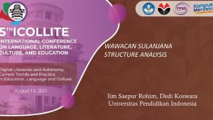 Wawacan Sulanjana Structure Analysis
