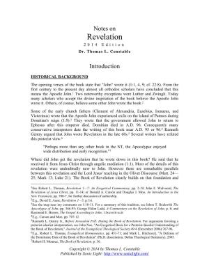 Revelation 2014 Edition Dr