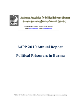 AAPP 2010 Annual Report