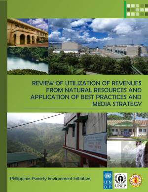 Review of Utilization of Revenues from NR and Application of Best Practices and Media Strategy, Philippines