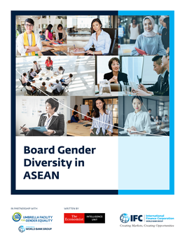 Board Gender Diversity in ASEAN
