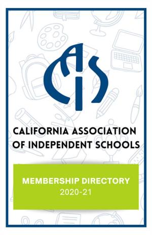 CAIS Membership Directory 20