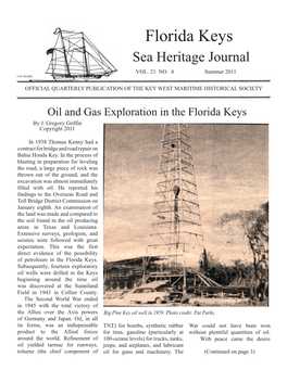 Florida Keys Sea Heritage Journal