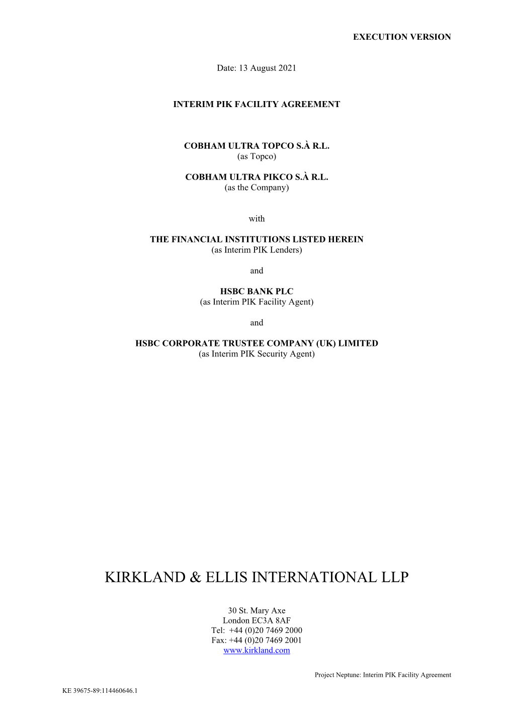 Kirkland & Ellis International