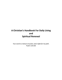 C:\Users\Bottjen\Desktop\The Christian Handbook for Daily