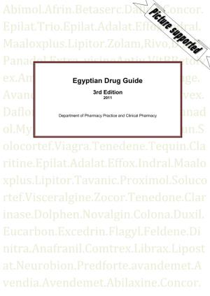 Egyptian Drug Guide 2011