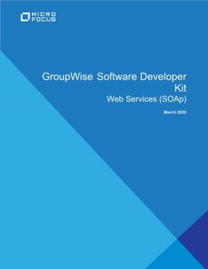 Groupwise SDK: Web Services (SOAP)