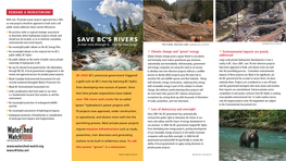 Save Bc's Rivers