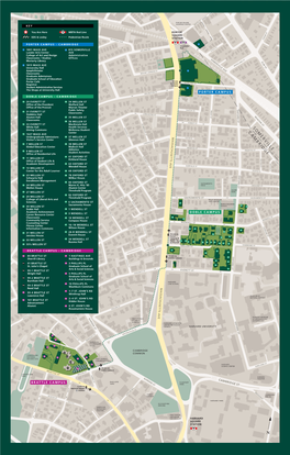 Kiosk 1 - Campus Map Artwork Lesley University 6" = 1'-0"