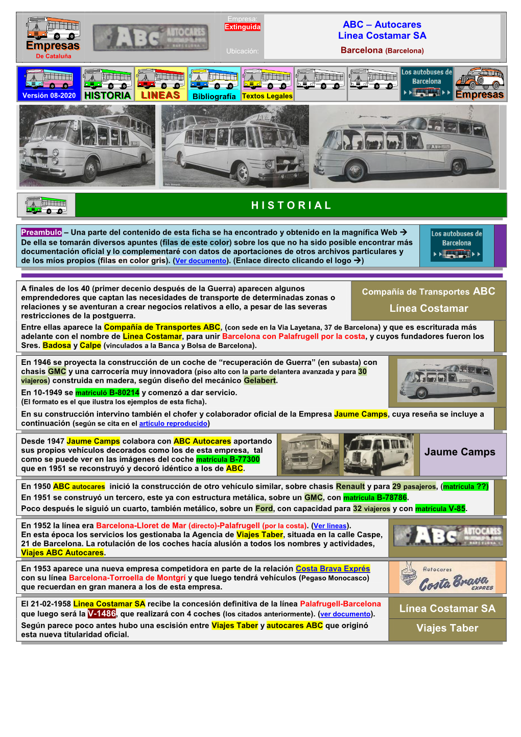 Linea Costamar SA – Autocares