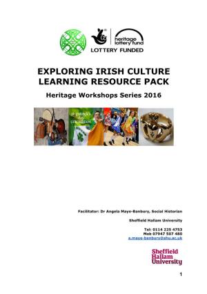 Exploring Irish Culture Learning Resource Pack