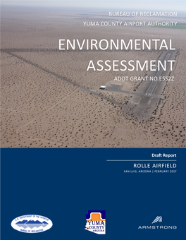 DRAFT Environmental Assessment Rolle Airfield San Luis, Arizona