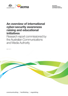 An Overview of International Cyber-Security Awareness Raising
