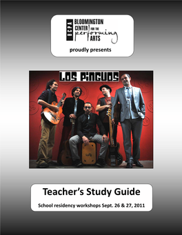 Teacher's Study Guide
