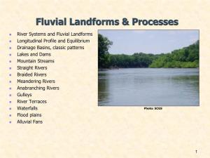 Fluvial Landforms & Processes