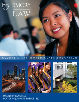 Master of Laws | LLM Doctor of Juridical Science | Sjd Global City | World-Class Education