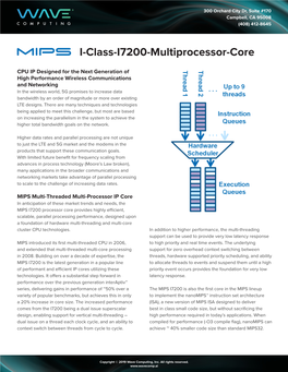 I-Class-I7200-Multiprocessor-Core