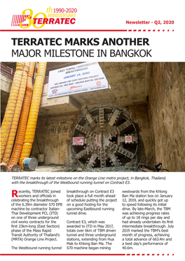 Terratec Marks Another Major Milestone in Bangkok