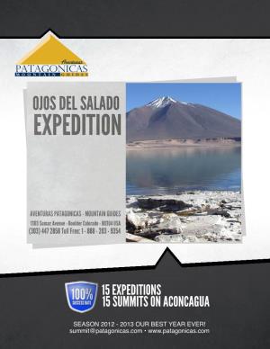 15 Expeditions 15 Summits on Aconcagua