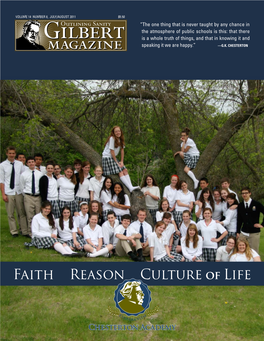 Faith Reason Culture of Life Order the Conference Talks from the 2011 St