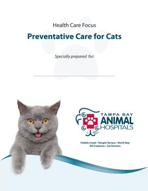 Preventative Care for Cats