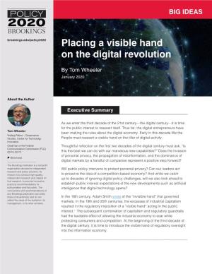 Placing a Visible Hand on the Digital Revolution