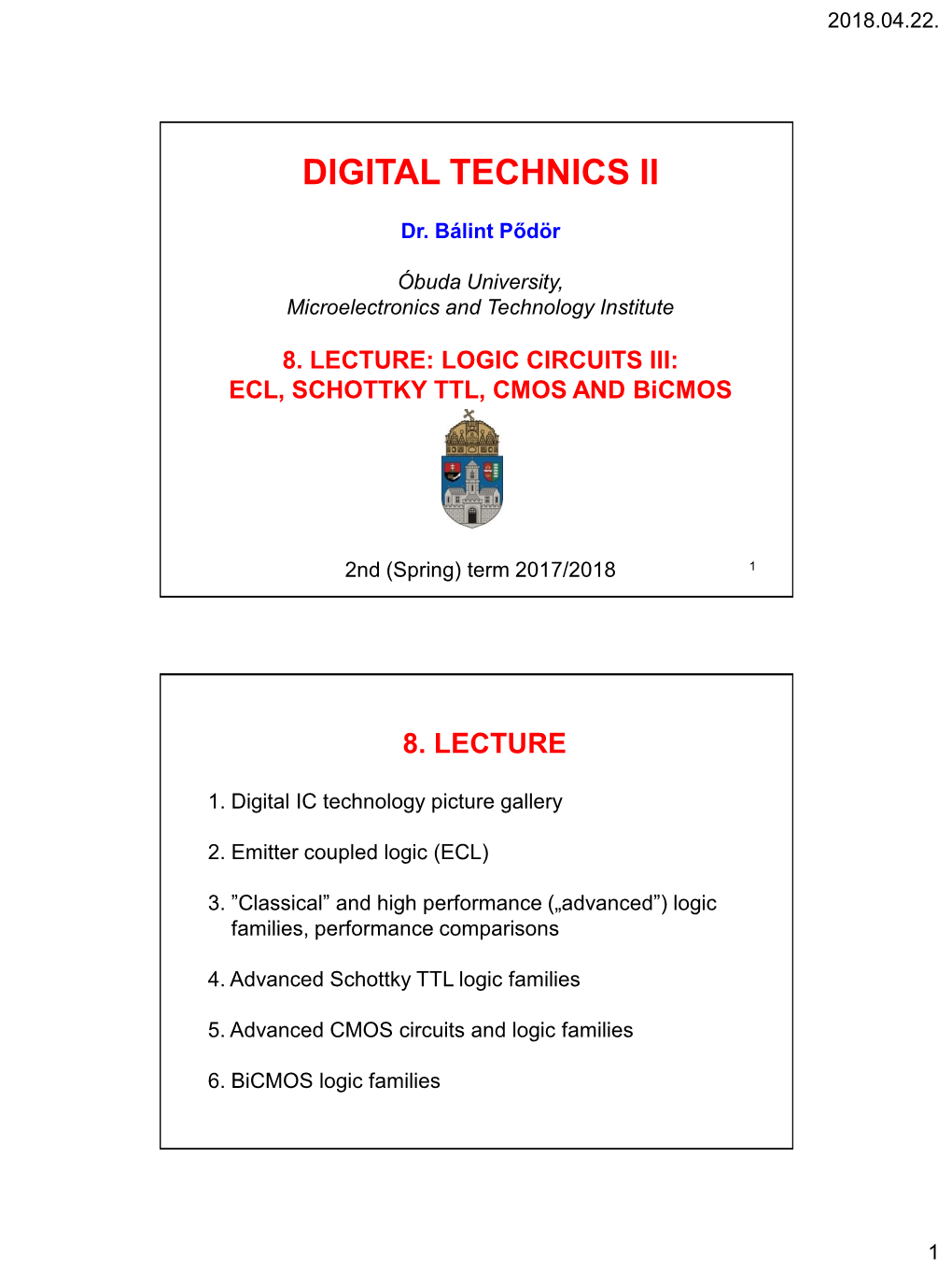 W2018 Digit2 Lecture08.Pdf
