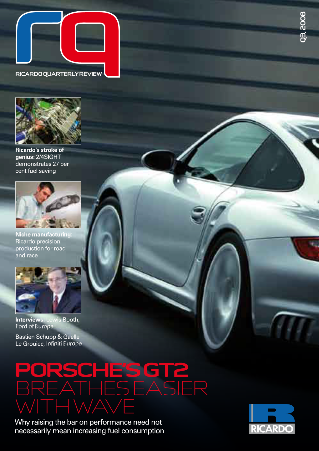 Porsche's Gt2 Breathes Easier with Wave