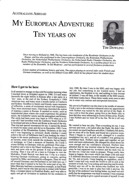 Tim's 1998 ATEM Article