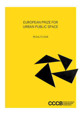 European Prize for Urban Public Space