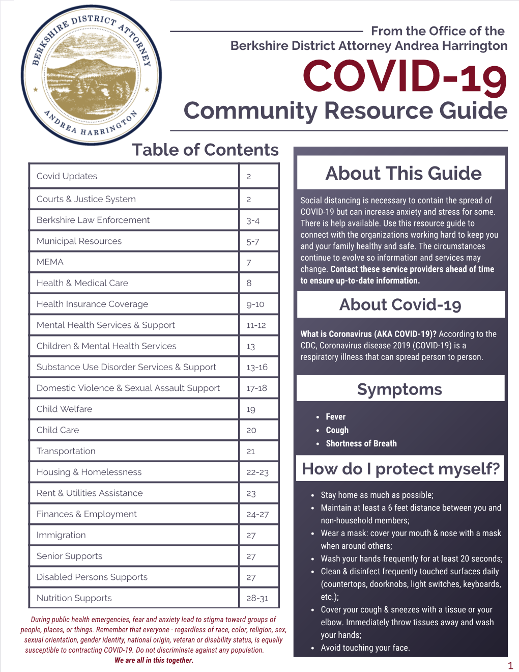 COVID-19 Community Resource Guide