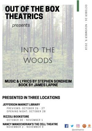 Into the Woods Program