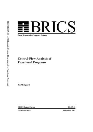 Control-Flow Analysis of Functional Programs