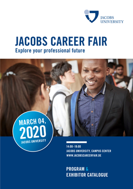 JACOBS CAREER FAIR Explore Your Professional Future