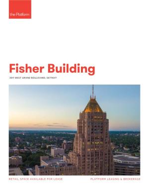 Fisher Building 3011 WEST GRAND BOULEVARD, DETROIT